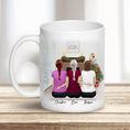 Load image into Gallery viewer, Christmas Scene Personalized Sister Best Friend Coffee Mug | Alpha Paw