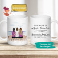 Load image into Gallery viewer, The Dock Personalized Best Friend (Or Sisters) Coffee Mug | Alpha Paw