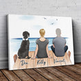 Load image into Gallery viewer, The Dock Personalized Pet & Owner Wrapped Canvas | Alpha Paw