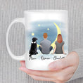 Load image into Gallery viewer, The Moon Personalized Pet & Owner Coffee Mug | Alpha Paw