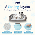 Load image into Gallery viewer, PupChill™ Cooling Dog Bed - Cooling-Gel Comfort for Deep Summer Rest
