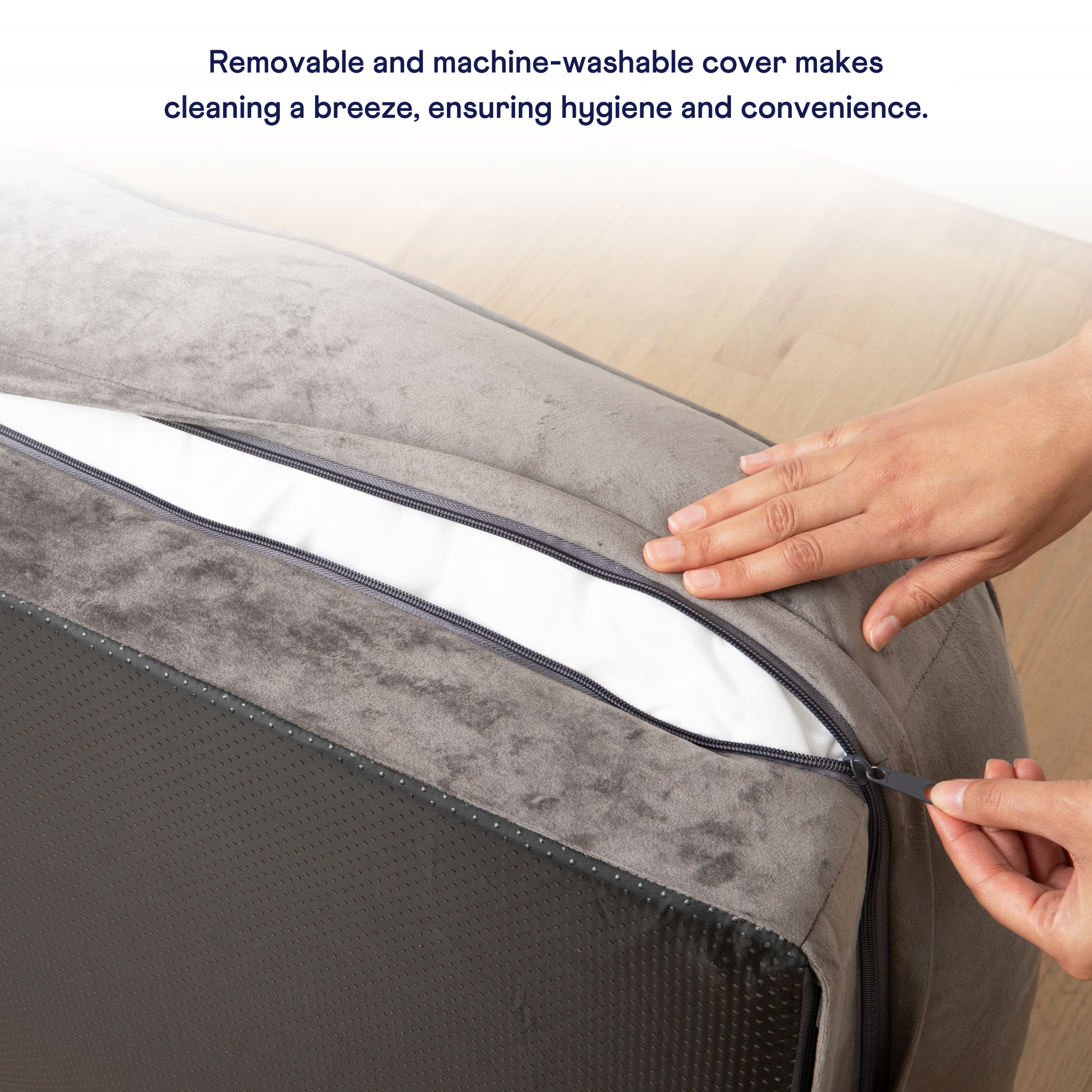 PupChill™ Cooling Dog Bed - Cooling-Gel Comfort for Deep Summer Rest