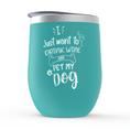 Load image into Gallery viewer, Dog Mom Wine Tumblers | Alpha Paw

